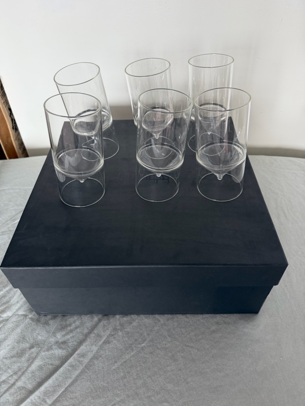 Lido Clear Double-Wall Tumbler Set - 6 Pack